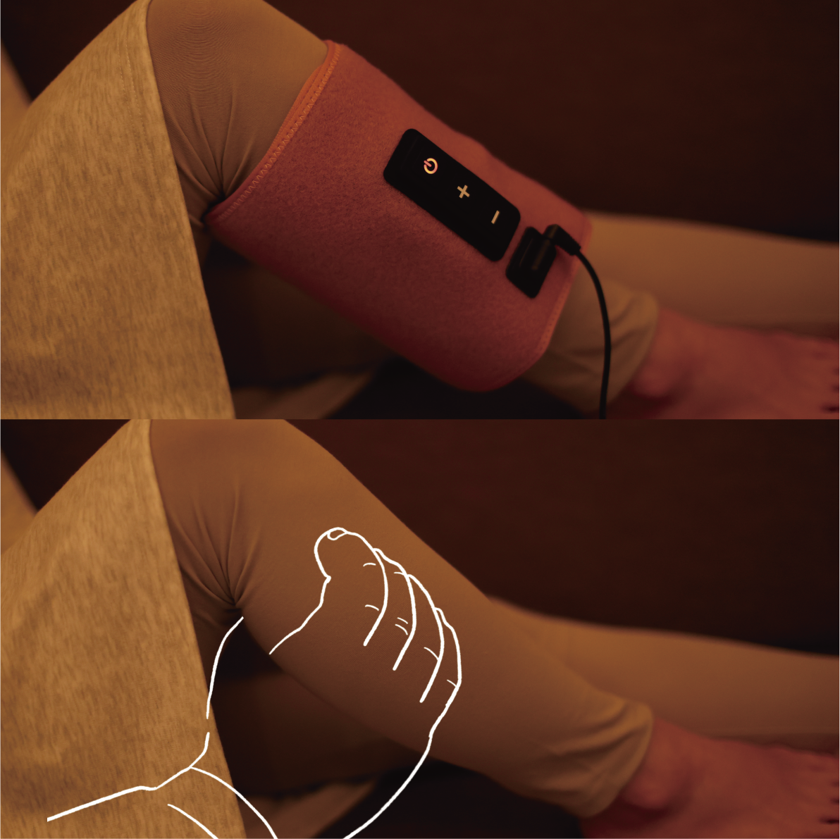 ゴリラのひとつかみ 電動ふくらはぎケア
