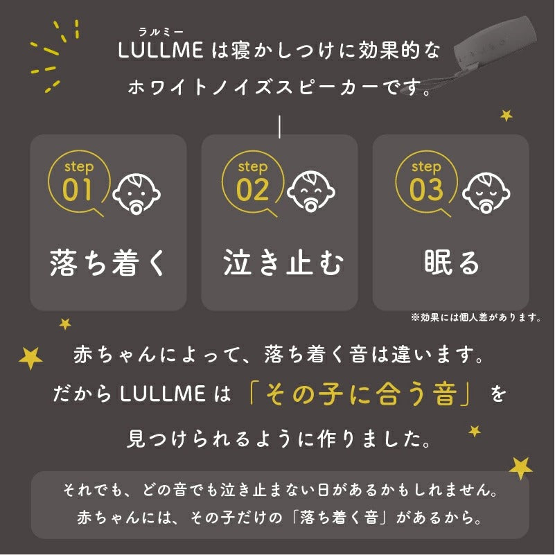 LULLME ホワイトノイズスピーカー