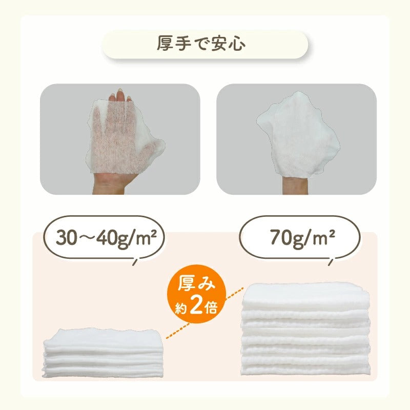 colulu ふんわり極厚おしり拭き