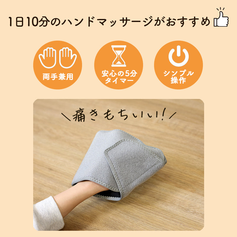 ゴリラの握手 電動ハンドケア