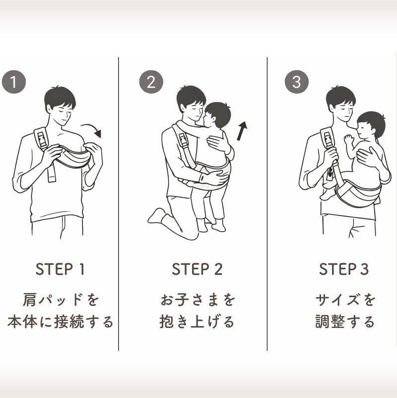 【公式】ボーンブーン ヒップシート