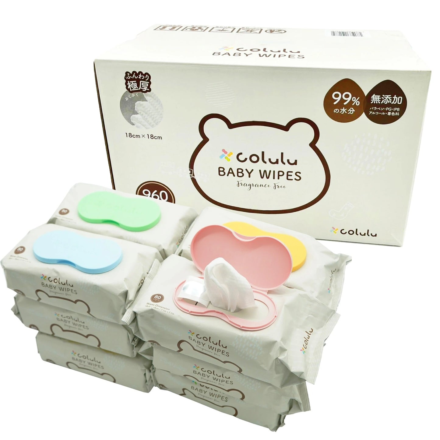 colulu ふんわり極厚おしりふき