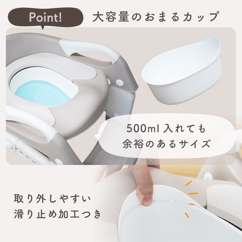 colulu おまる＆トイレステップ 2way