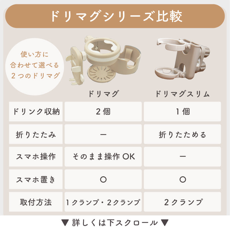 ドリマグ（DRIMUG）｜ベビーカードリンクホルダー