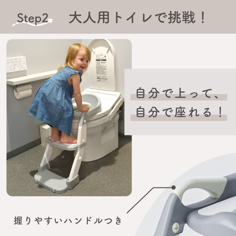colulu おまる＆トイレステップ 2way
