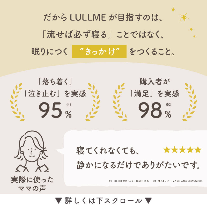 LULLME (ラルミー)｜ホワイトノイズスピーカー
