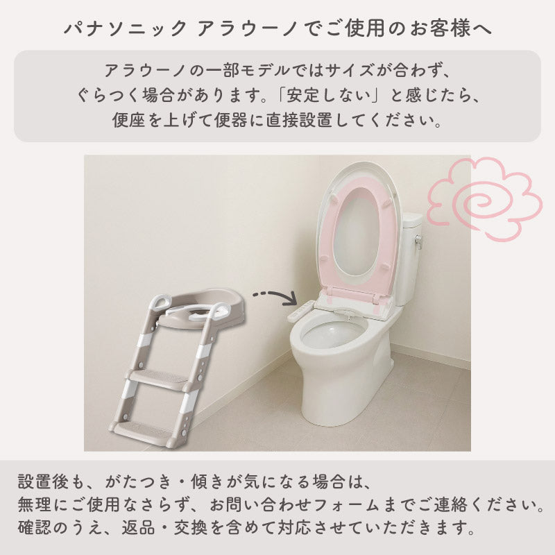 colulu おまる＆トイレステップ 2way