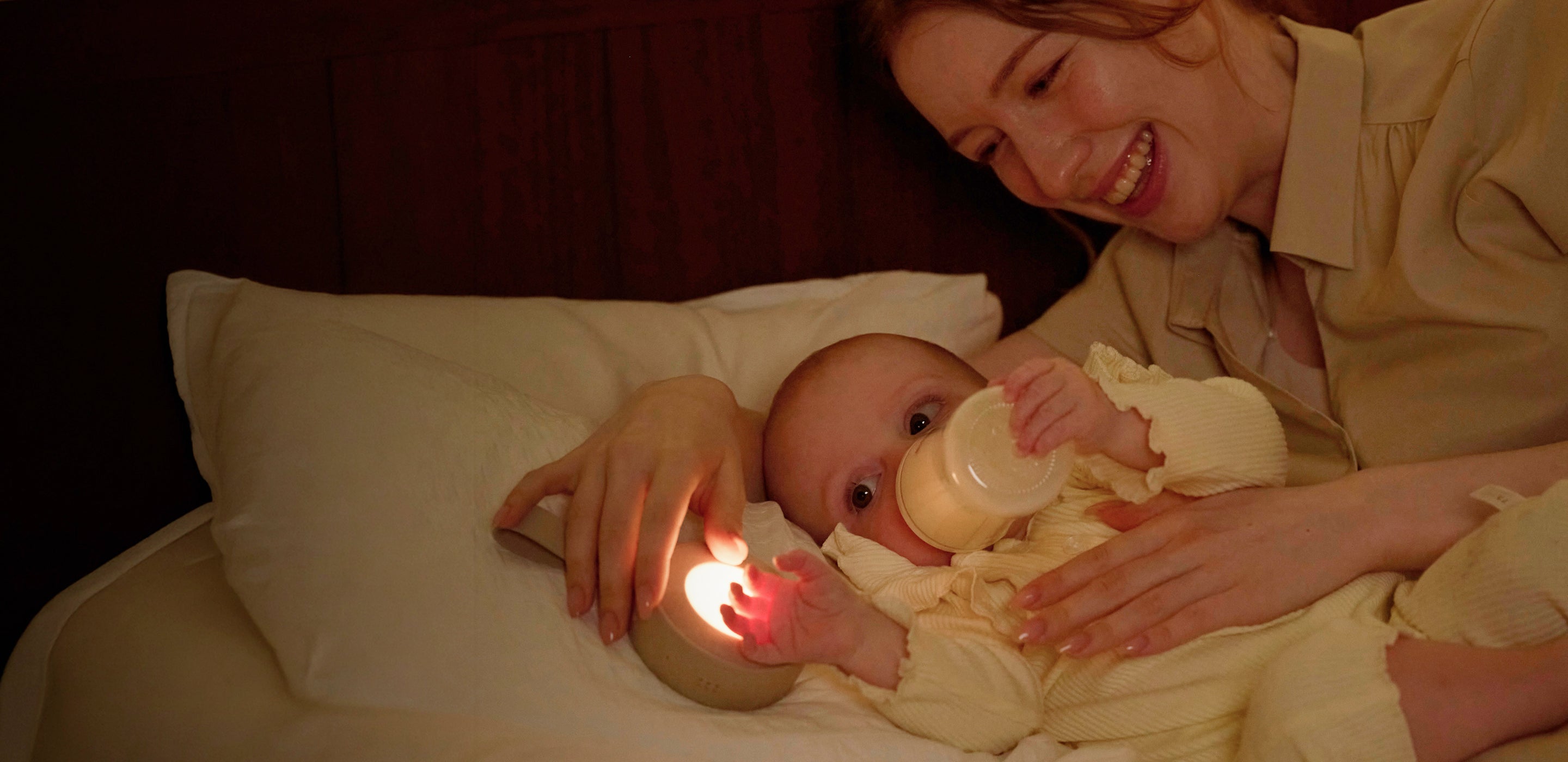 LULLMEの灯りと親子で過ごす夜